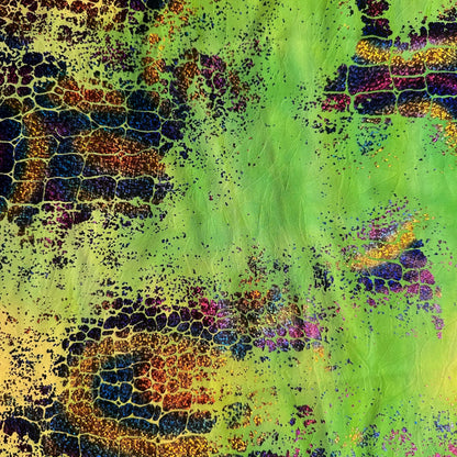 Artisan Peel Snake | Striking Dimensional Exotic Glow | Spandex Palace