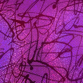 Electric Chaos Foil | High-Voltage Kinetic Glow | Spandex Palace