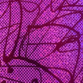 Electric Chaos Foil | High-Voltage Kinetic Glow | Spandex Palace