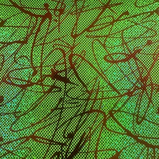 Electric Chaos Foil | High-Voltage Kinetic Glow | Spandex Palace